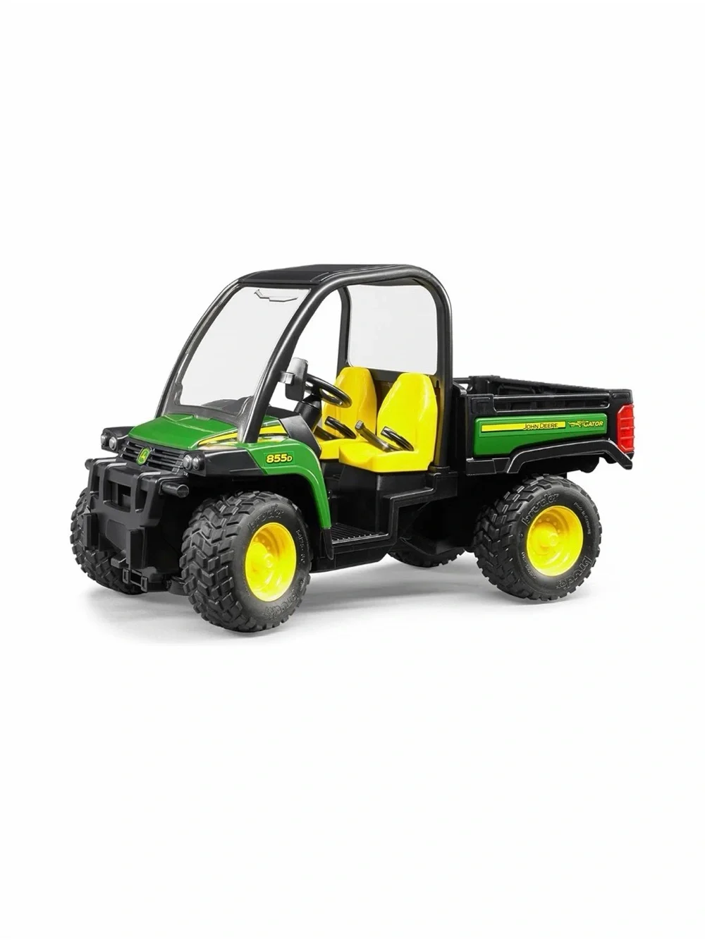 Bruder 09813 John Deere Gator XUV 855D with Opening Tailgate, Realistic Toy